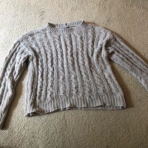 Cropped sweater